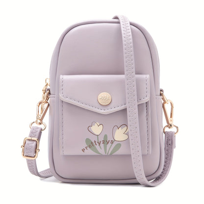 Crossbody Bag for Women – PU Leather, Adjustable Strap, Mini, for Travel – detail view 10