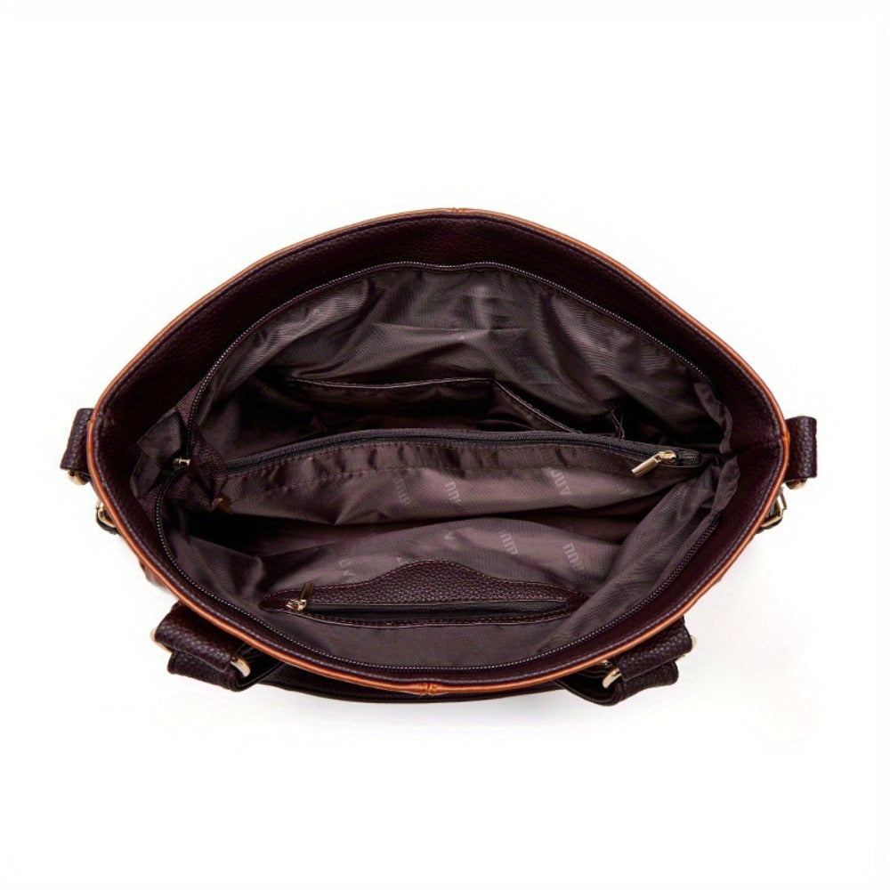 Crossbody Bag for Women – PU Leather, Large Capacity, Adjustable Strap, for Travel & – detail view 10