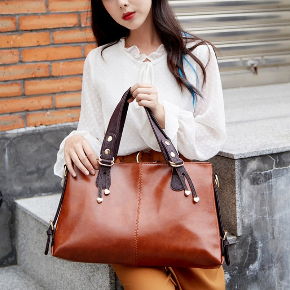 Crossbody Bag for Women – PU Leather, Large Capacity, Adjustable Strap, for Travel & – alternate view
