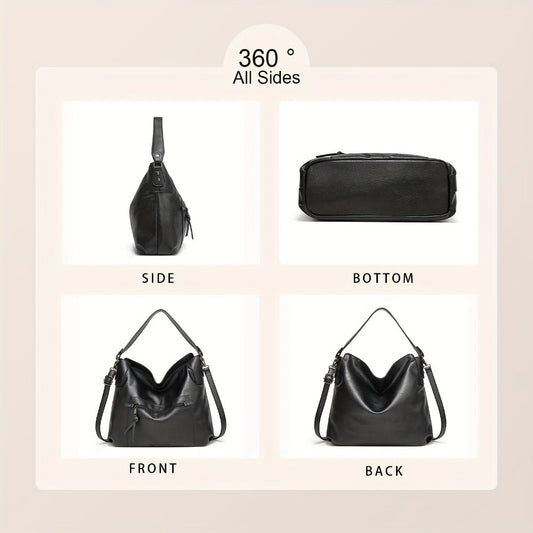 Crossbody Bag for Women – 5 Colors, PU Leather, Large Capacity, Adjustable Strap – detail view 4