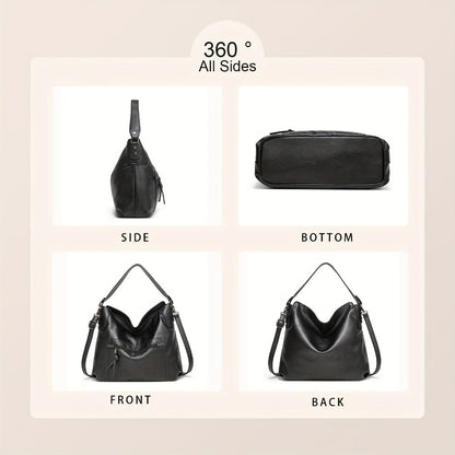 Crossbody Bag for Women – 5 Colors, PU Leather, Large Capacity, Adjustable Strap – detail view 4