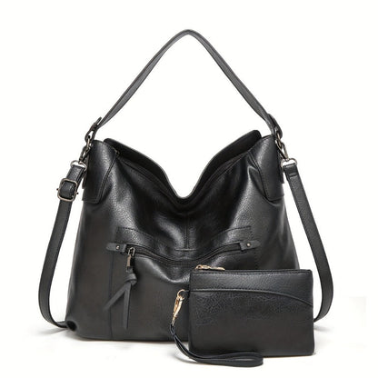 Crossbody Bag for Women – 5 Colors, PU Leather, Large Capacity, Adjustable Strap – front view