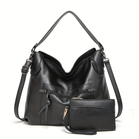 Crossbody Bag for Women – 5 Colors, PU Leather, Large Capacity, Adjustable Strap – front view