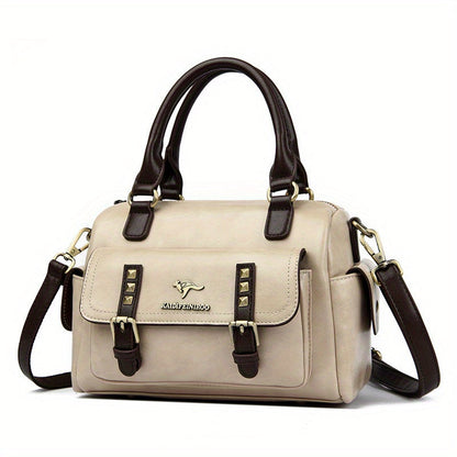 Crossbody Bag for Women – PU Leather, Large Capacity, Multi-Pocket, for Travel & – alternate view