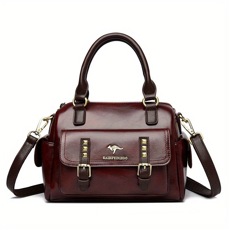 Crossbody Bag for Women – PU Leather, Large Capacity, Multi-Pocket, for Travel & – detail view 2