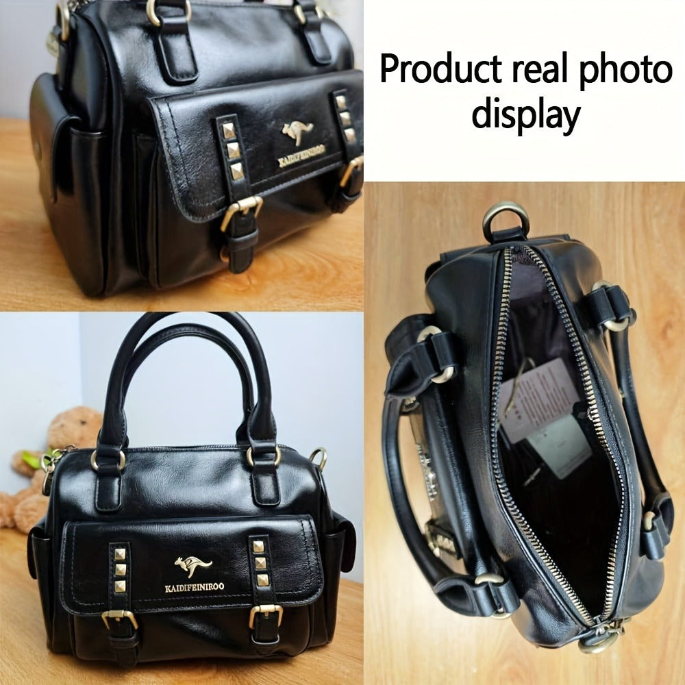 Crossbody Bag for Women – PU Leather, Large Capacity, Multi-Pocket, for Travel & – detail view 5