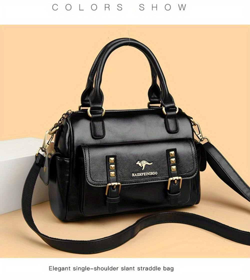 Crossbody Bag for Women – PU Leather, Large Capacity, Multi-Pocket, for Travel & – detail view 24