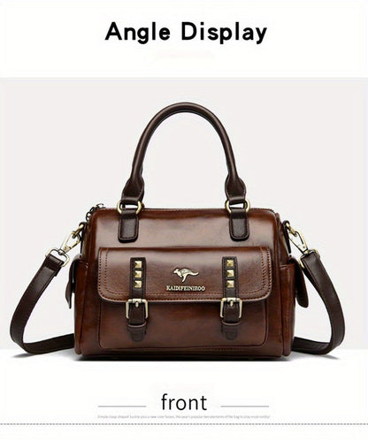 Crossbody Bag for Women – PU Leather, Large Capacity, Multi-Pocket, for Travel & – detail view 31