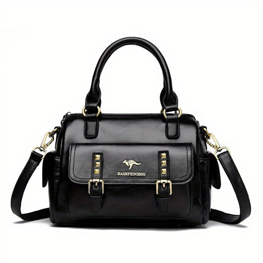 Crossbody Bag for Women – PU Leather, Large Capacity, Multi-Pocket, for Travel & – detail view 6