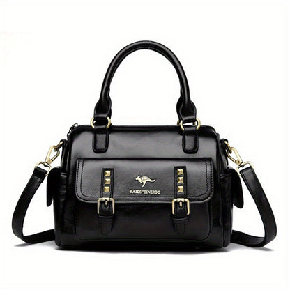 Crossbody Bag for Women – PU Leather, Large Capacity, Multi-Pocket, for Travel & – detail view 6