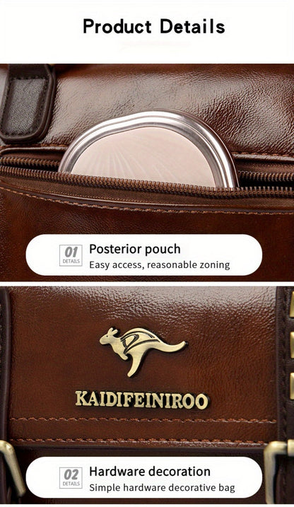 Crossbody Bag for Women – PU Leather, Large Capacity, Multi-Pocket, for Travel & – detail view 34