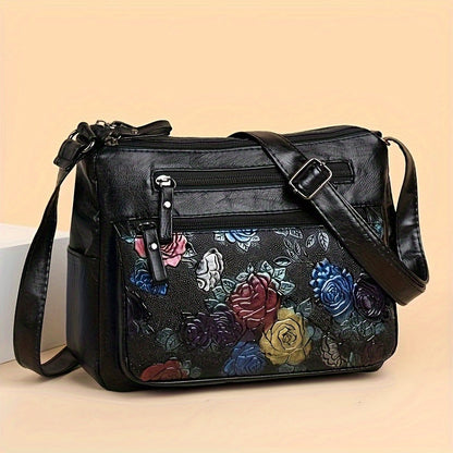 Crossbody Bag for Women – PU Leather, Lightweight, for Travel & Work – detail view 17