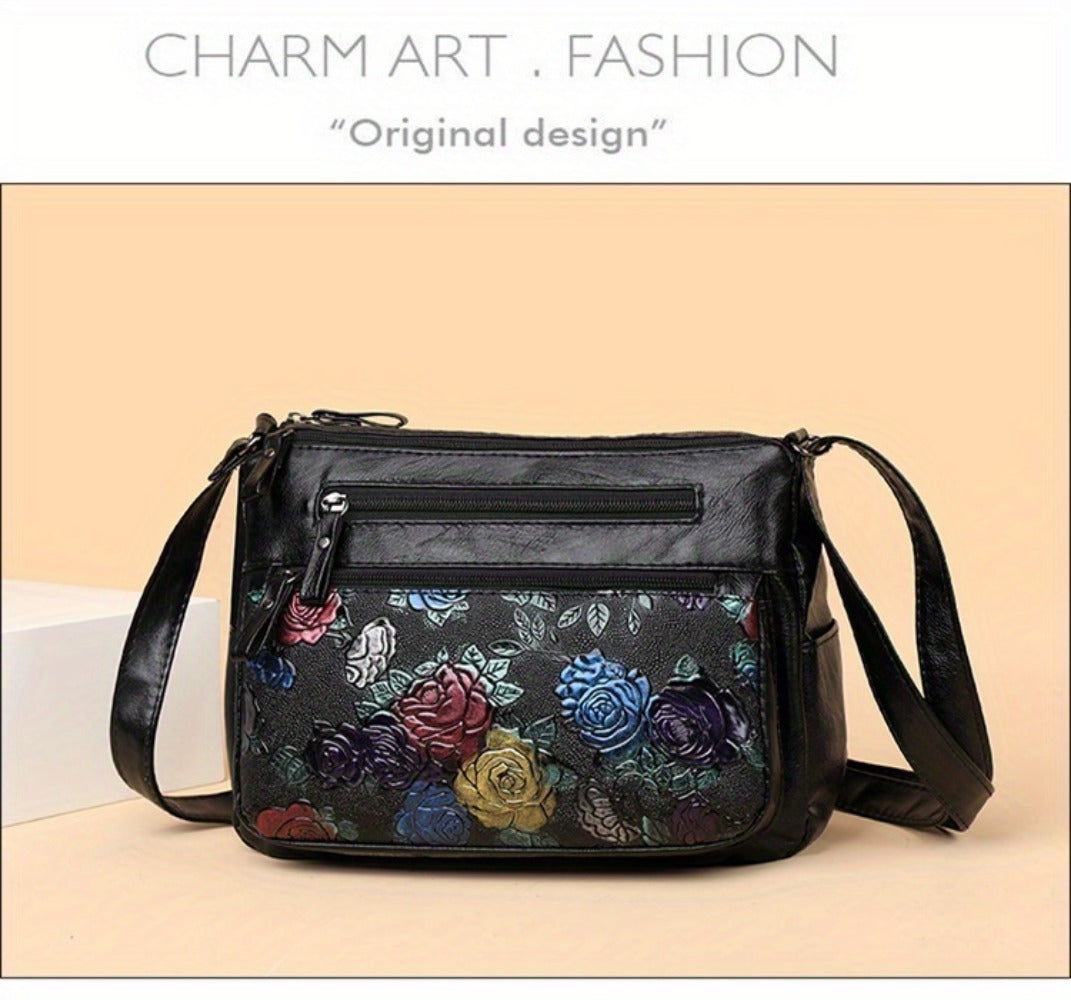 Crossbody Bag for Women – PU Leather, Lightweight, for Travel & Work – detail view 13