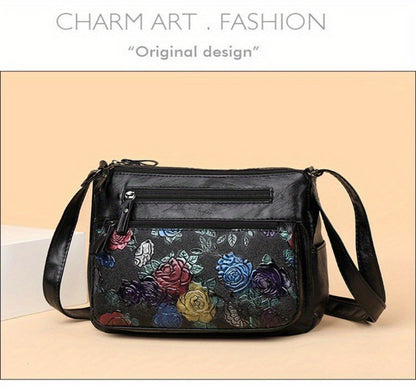 Crossbody Bag for Women – PU Leather, Lightweight, for Travel & Work – detail view 13
