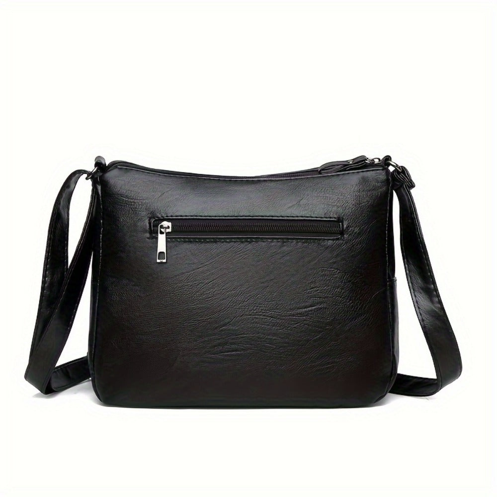 Crossbody Bag for Women – PU Leather, Lightweight, for Travel & Work – detail view 3