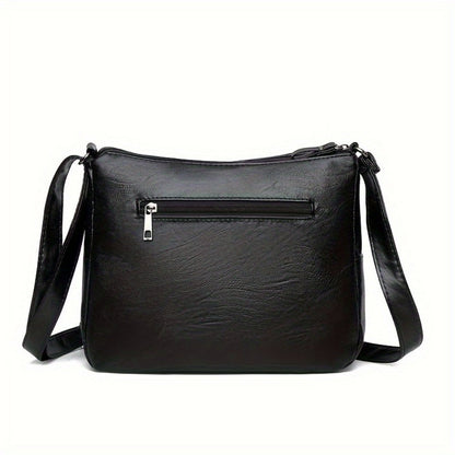 Crossbody Bag for Women – PU Leather, Lightweight, for Travel & Work – detail view 3