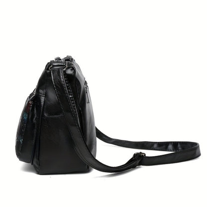 Crossbody Bag for Women – PU Leather, Lightweight, for Travel & Work – detail view 4