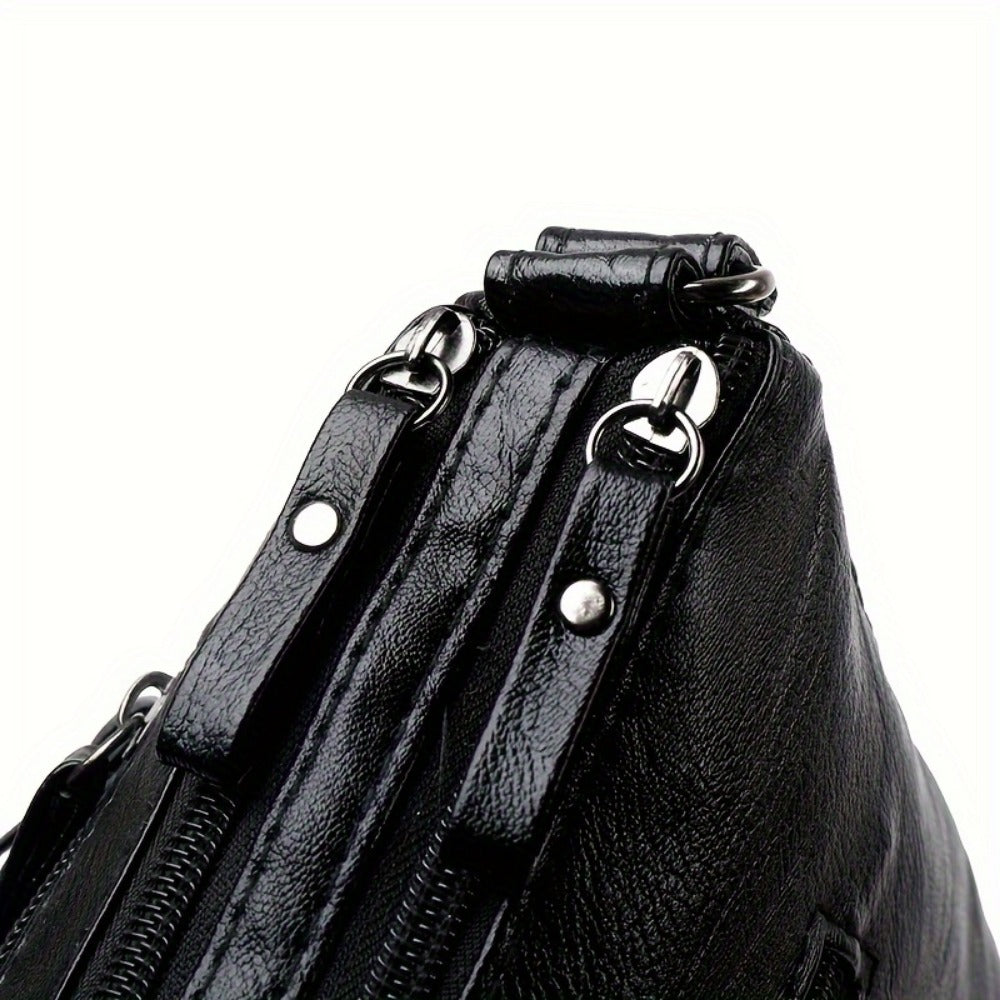 Crossbody Bag for Women – PU Leather, Lightweight, for Travel & Work – detail view 5