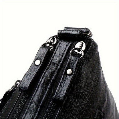Crossbody Bag for Women – PU Leather, Lightweight, for Travel & Work – detail view 5