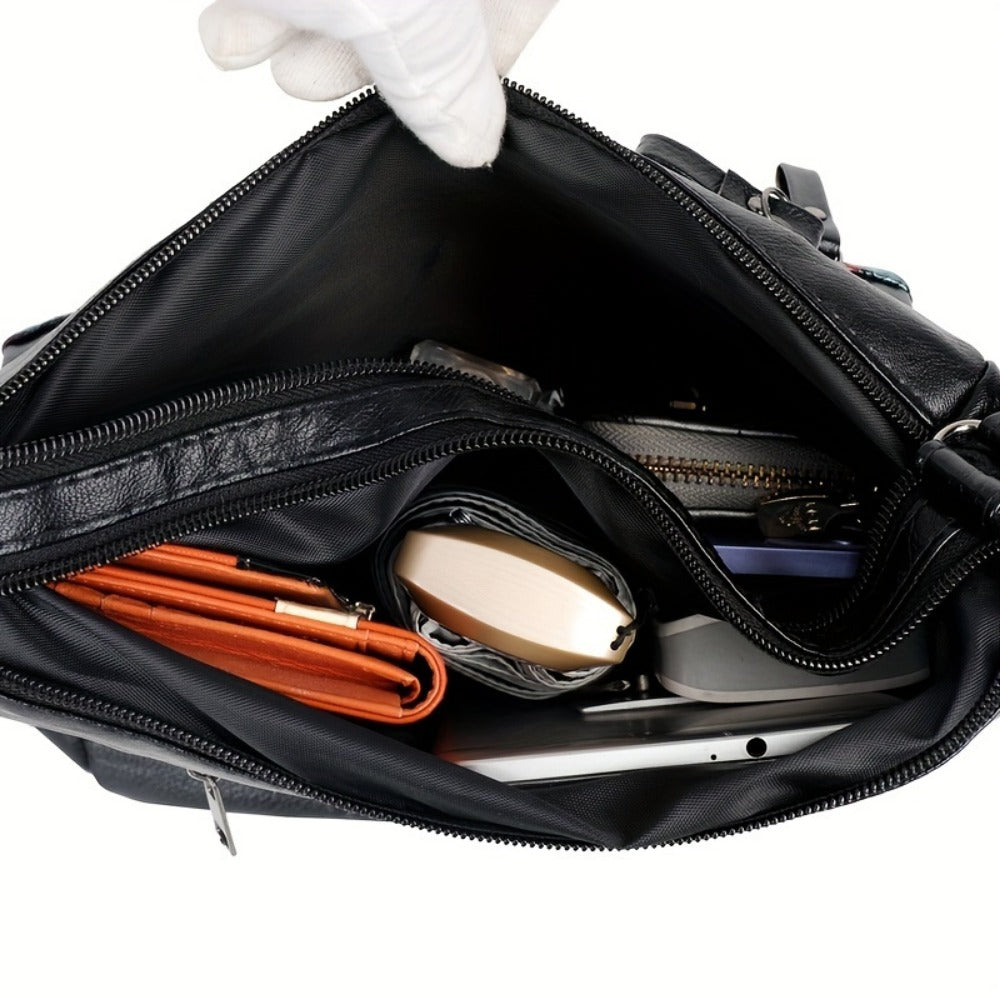 Crossbody Bag for Women – PU Leather, Lightweight, for Travel & Work – detail view 7