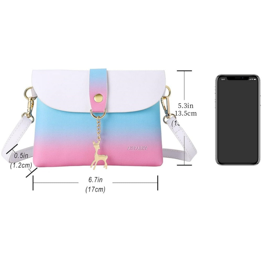 Crossbody Bag for Women – PU Leather, Mini – detail view 9