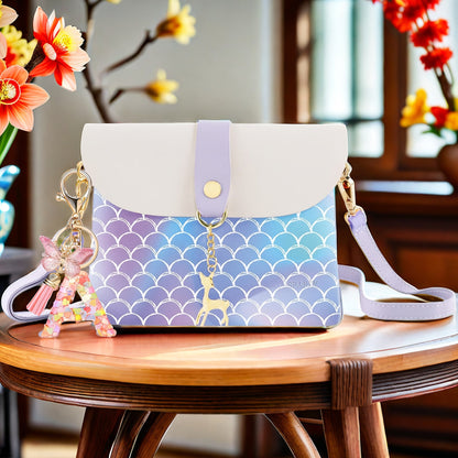 Crossbody Bag for Women – PU Leather, Mini – detail view 13