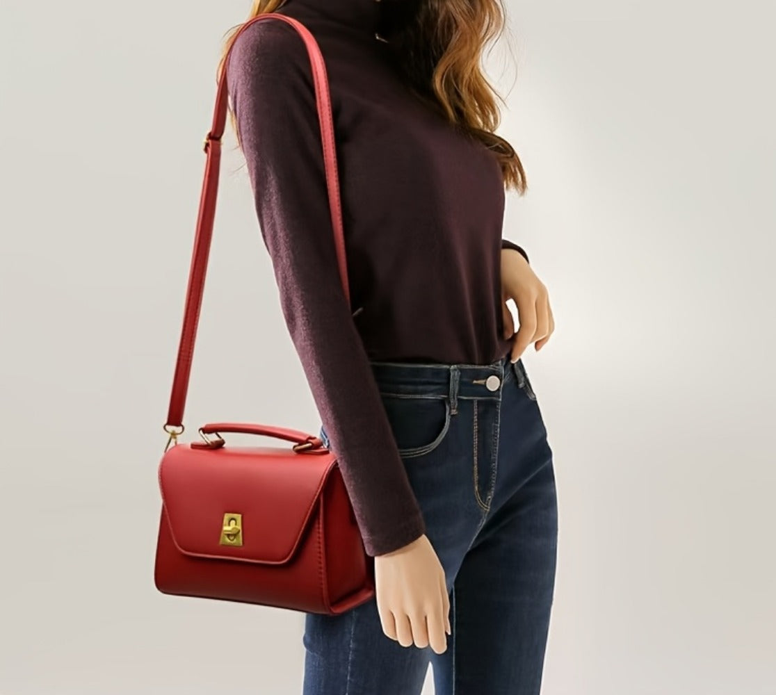 Crossbody Bag for Women – PU Leather, Mini, Lightweight – detail view 18