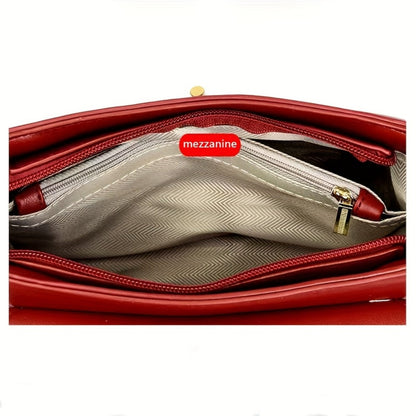Crossbody Bag for Women – PU Leather, Mini, Lightweight – detail view 5