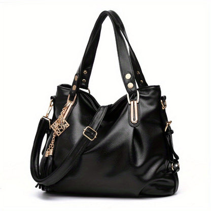Crossbody Bag for Women – PU Leather, Multi-Pocket, for Work – detail view 15