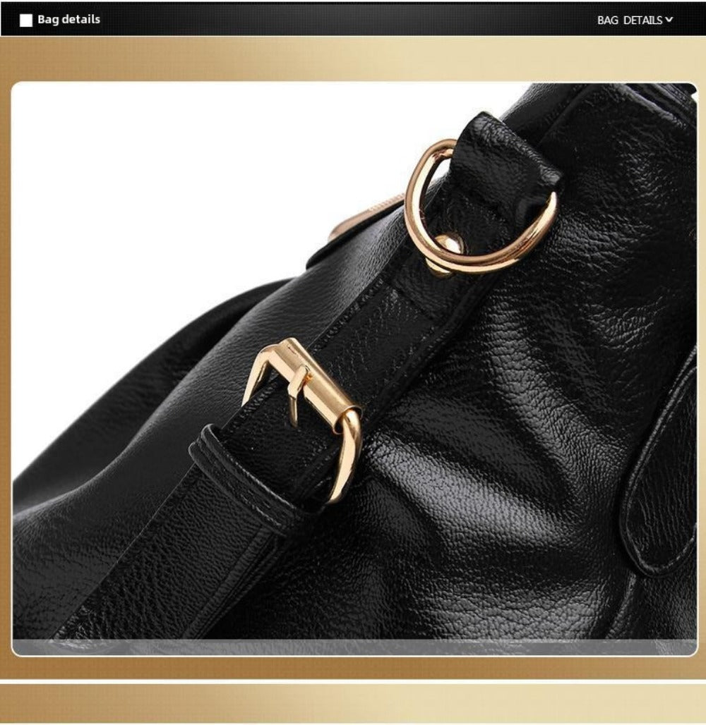 Crossbody Bag for Women – PU Leather, Multi-Pocket, for Work – detail view 18