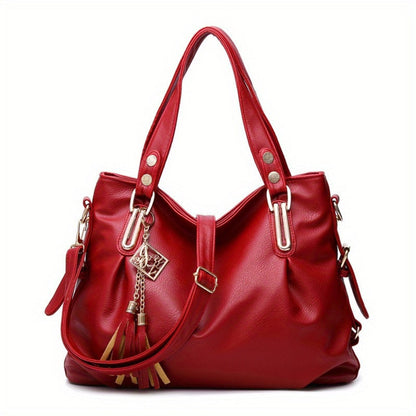 Crossbody Bag for Women – PU Leather, Multi-Pocket, for Work – detail view 5