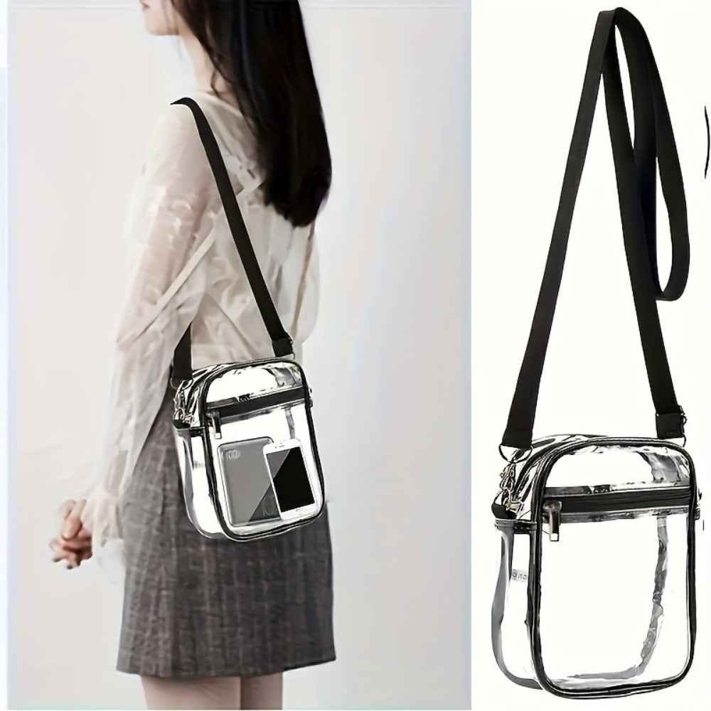 Crossbody Bag for Women – PVC, Clear, Transparent, for Travel – detail view 4