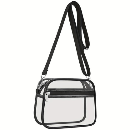 Crossbody Bag for Women – PVC, Clear, Transparent, Adjustable Strap – detail view 13