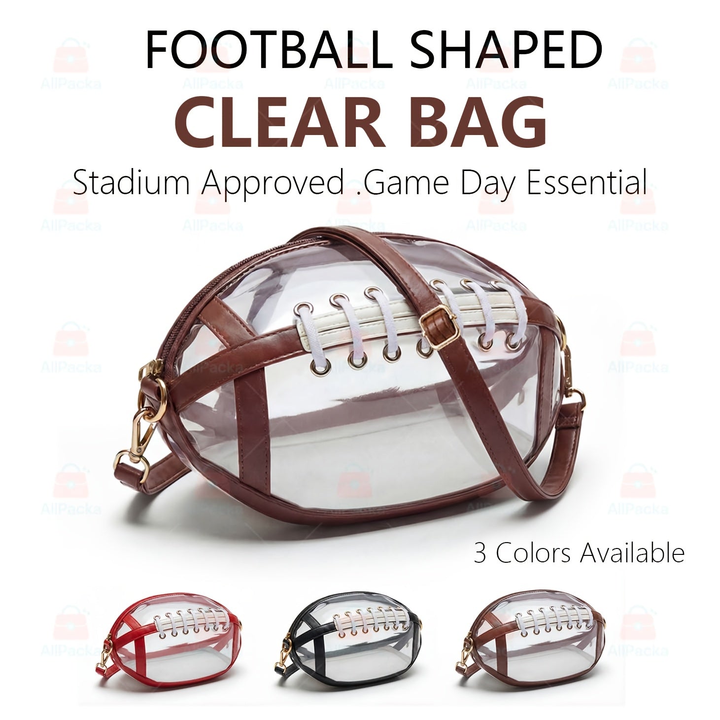 Crossbody Bag for Women – PVC, Clear, Transparent – detail view 11