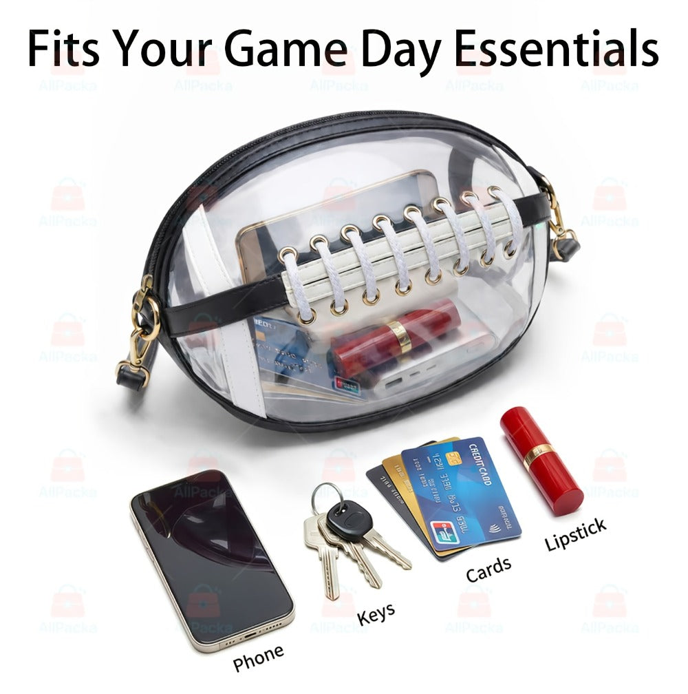 Crossbody Bag for Women – PVC, Clear, Transparent – detail view 9
