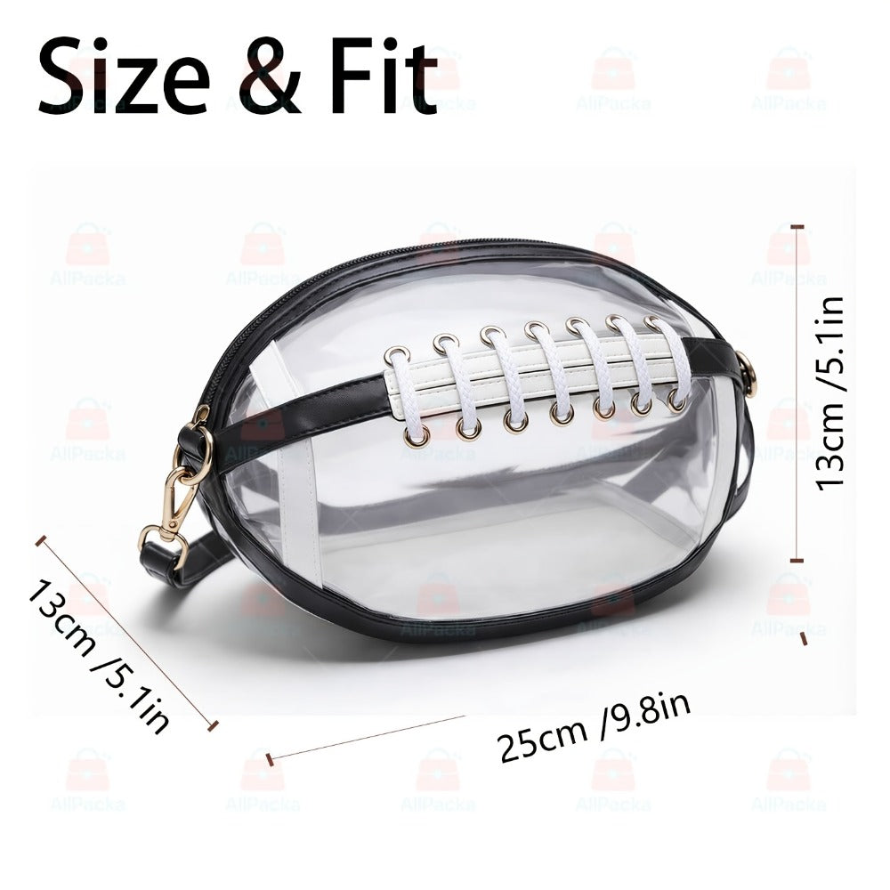 Crossbody Bag for Women – PVC, Clear, Transparent – detail view 7