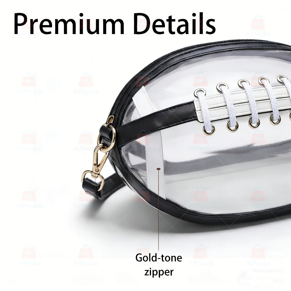Crossbody Bag for Women – PVC, Clear, Transparent – detail view 8