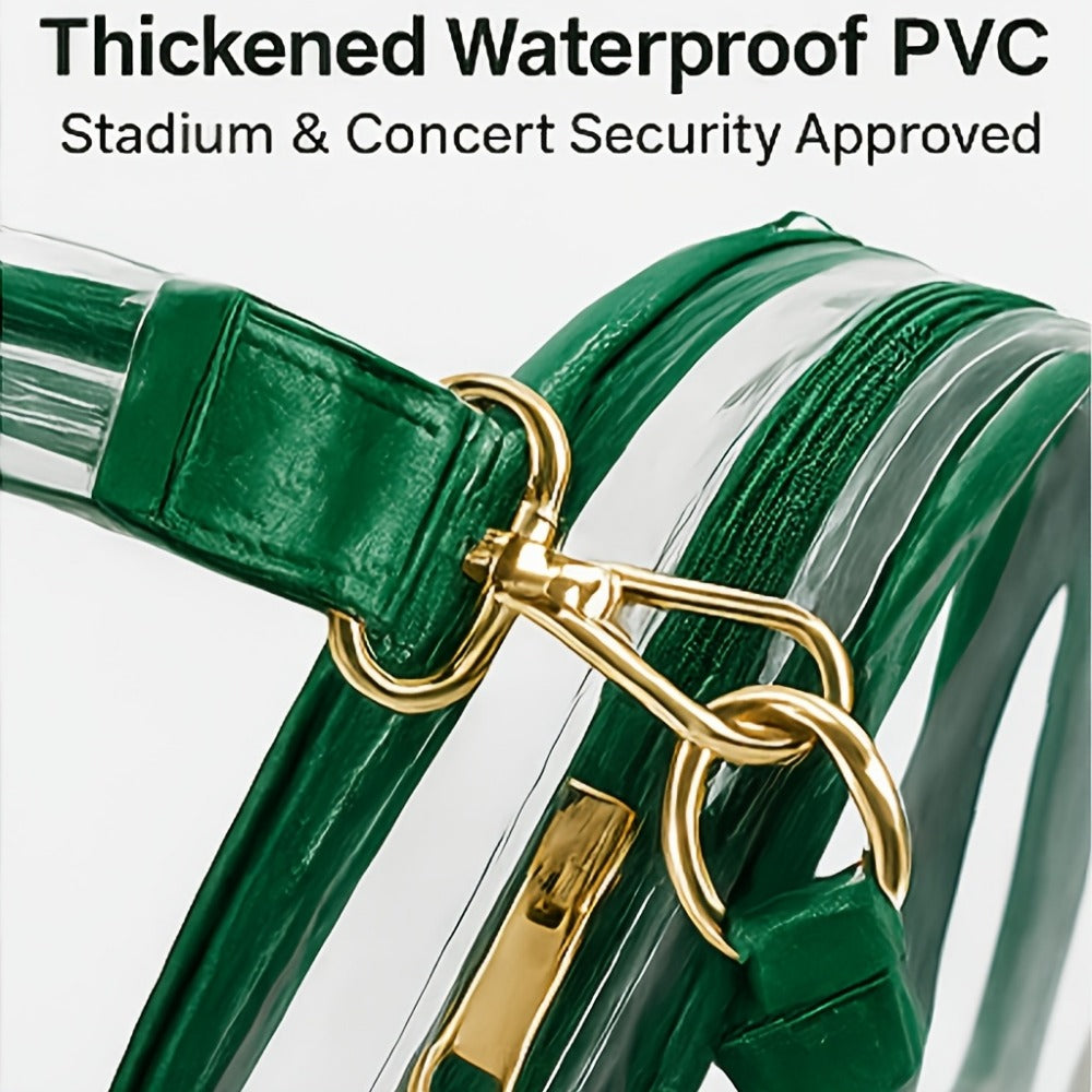 Crossbody Bag for Women – 5 Colors, PVC, Clear, Transparent – detail view 12