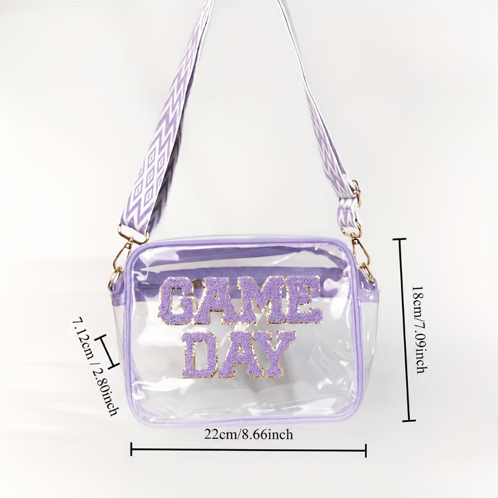 Crossbody Bag for Women – 7 Colors, PVC, Clear, Transparent – detail view 13