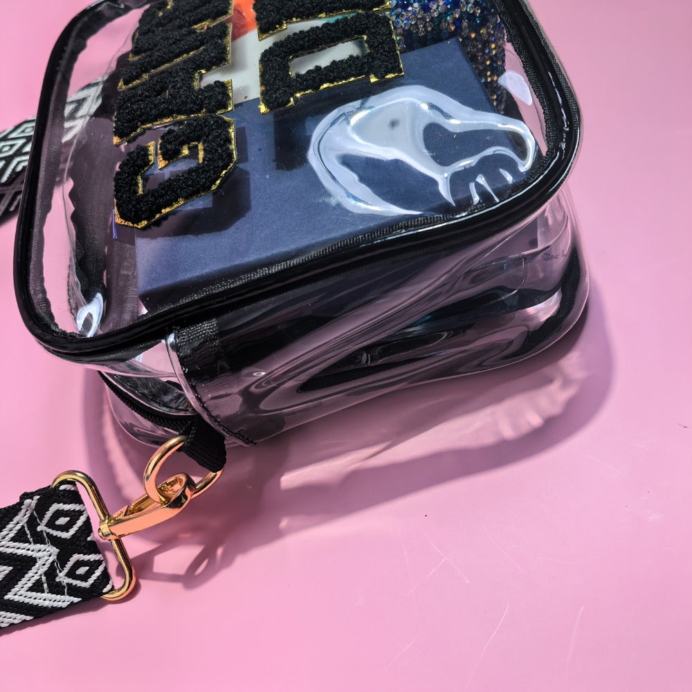 Crossbody Bag for Women – 7 Colors, PVC, Clear, Transparent – detail view 5