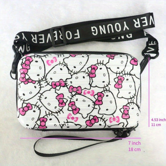 Crossbody Bag for Women – PVC, Mini, Adjustable Strap, for Travel & Everyday Use – front view