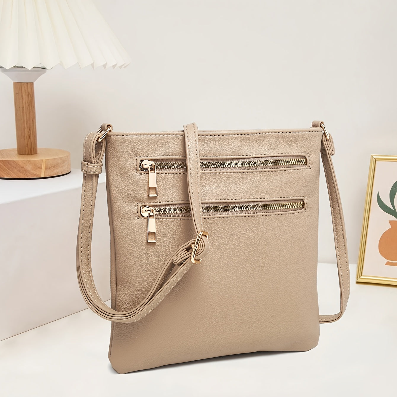 Crossbody Bag for Women – 11 Colors, Quilted, Adjustable Strap, Lightweight – detail view 29