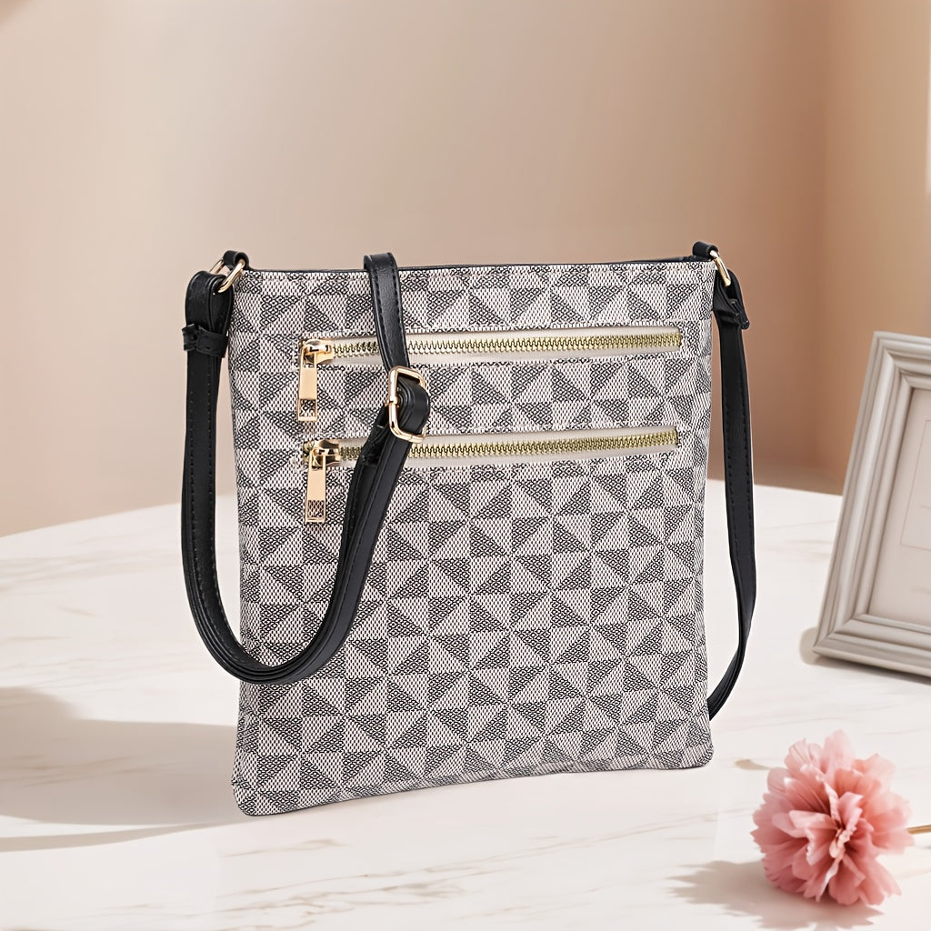 Crossbody Bag for Women – 11 Colors, Quilted, Adjustable Strap, Lightweight – front view - product view 21