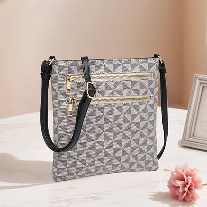 Crossbody Bag for Women – 11 Colors, Quilted, Adjustable Strap, Lightweight – front view - product view 21
