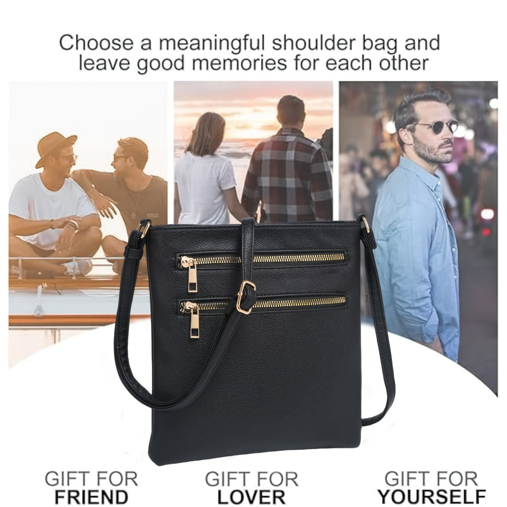 Crossbody Bag for Women – 11 Colors, Quilted, Adjustable Strap, Lightweight – detail view 25