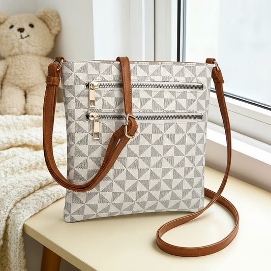 Crossbody Bag for Women – 11 Colors, Quilted, Adjustable Strap, Lightweight – detail view 9