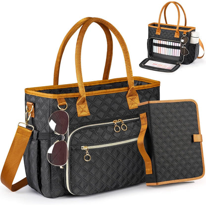 Crossbody Bag for Women – Quilted, Quilted Bible Large Church Strap – front view - product view 22