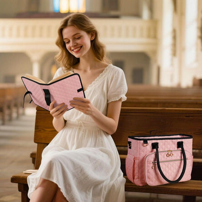 Crossbody Bag for Women – Quilted, Quilted Bible Large Church Strap – detail view 3