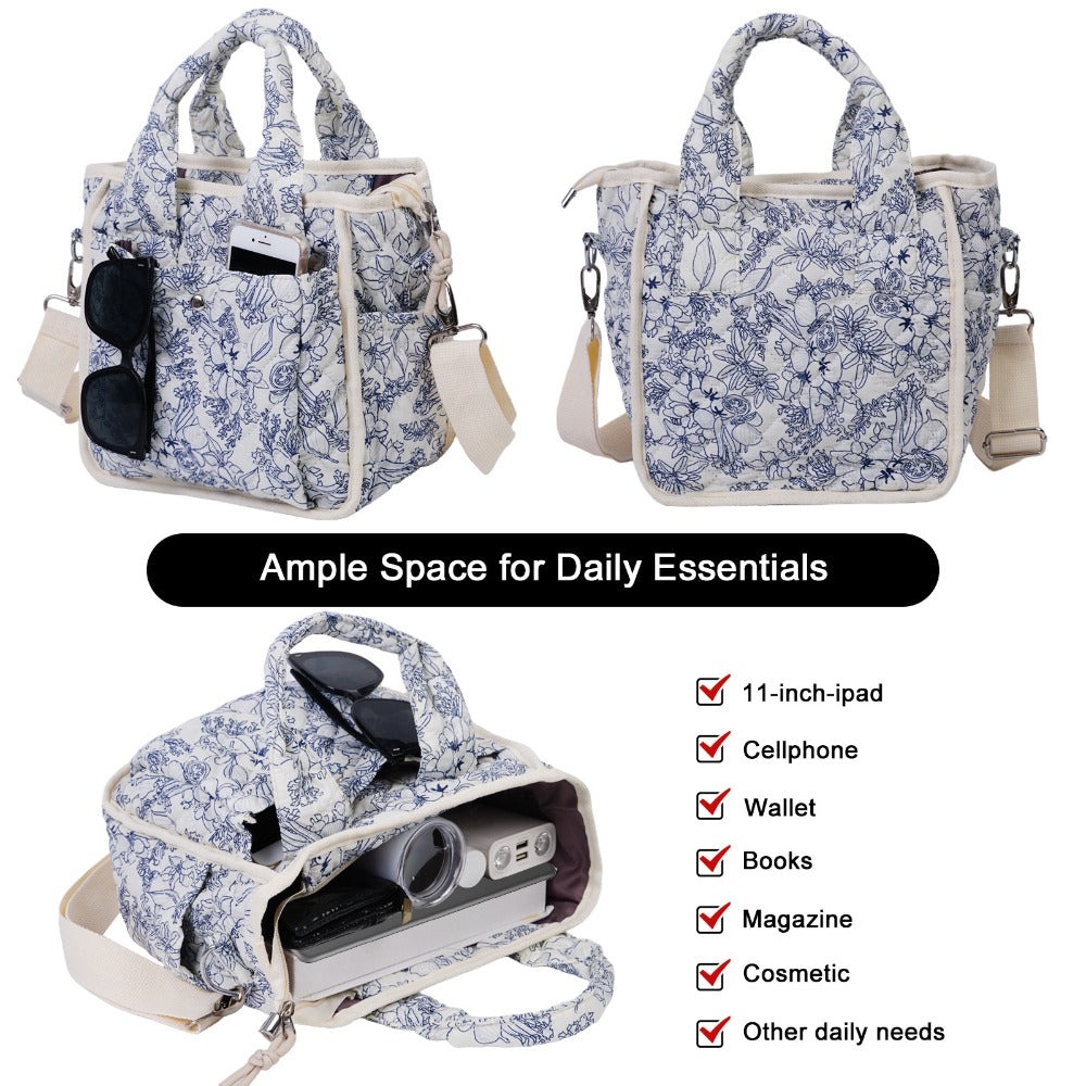 Crossbody Bag for Women – Quilted, for Travel & Everyday Use – detail view 22