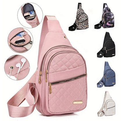 Crossbody Bag for Women – Quilted, Lightweight, for Travel & Everyday Use – front view
